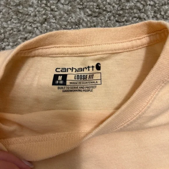 Carhartt Light Orange Loose Fit Tee - Picture 2 of 3